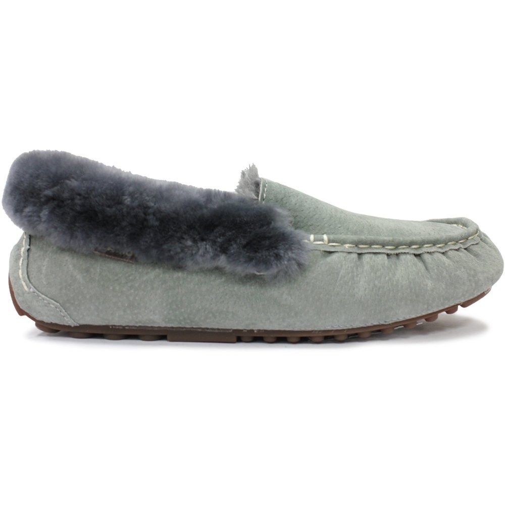 Lamo Women's Aussie Moc Loafer, Charcoal, 7